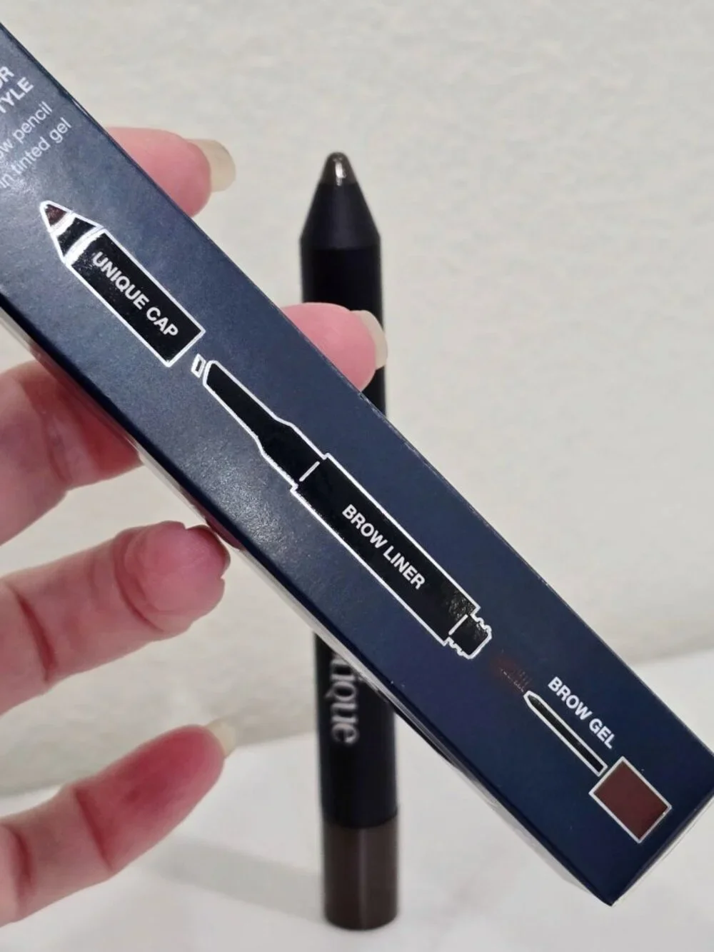 TrèStiQue ✦ 2‑in‑1 Brow Pencil & Tinted Gel ✦ Espresso Vegan Clean Beauty NWT